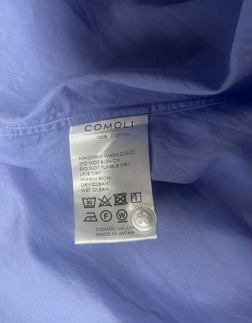 comoli コモリ lechoppe レショップ コモリシャツ
