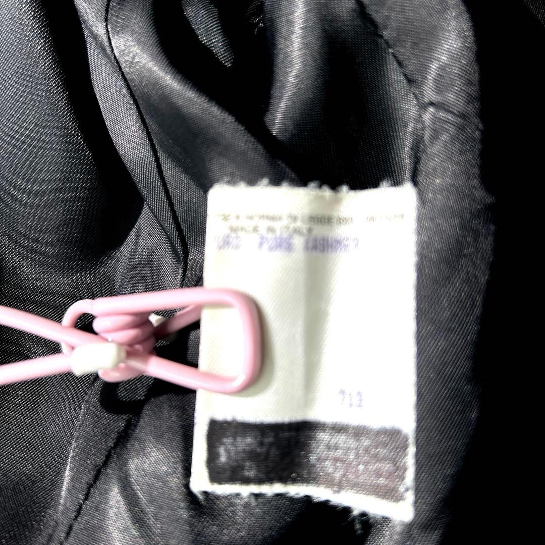 【希少美品】モリハナエ イタリア製カシミヤ100 コート