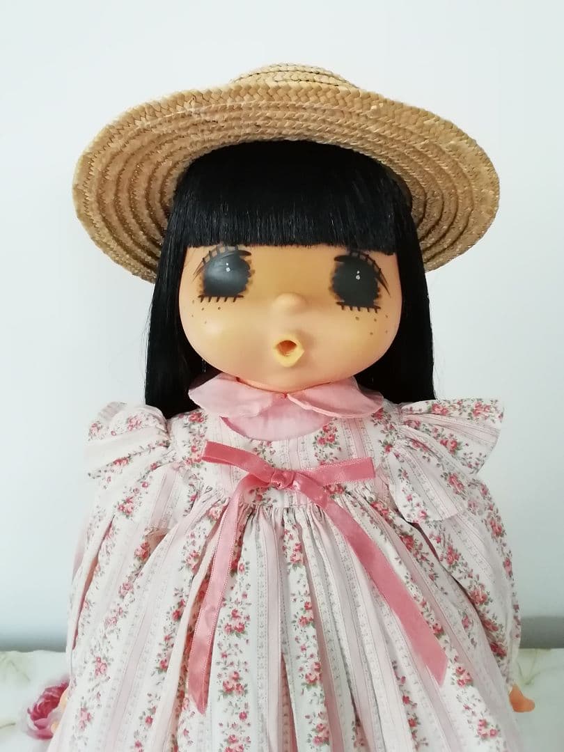 稀少!!黒髪ロングヘアーの超～♥️可愛いジェジェちゃん☆リボーンドールのお友達に