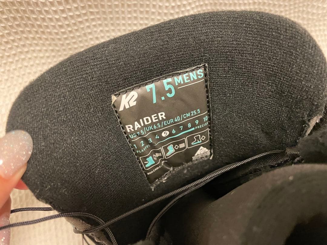 【美品】 K2 RAIDER スノーボードブーツ メンズ レディース着用可