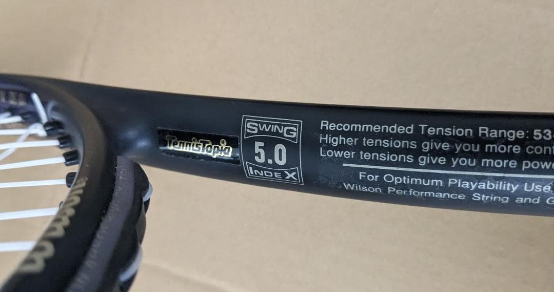 【希少】Wilson Hammer 5.0 110 Tennistopia