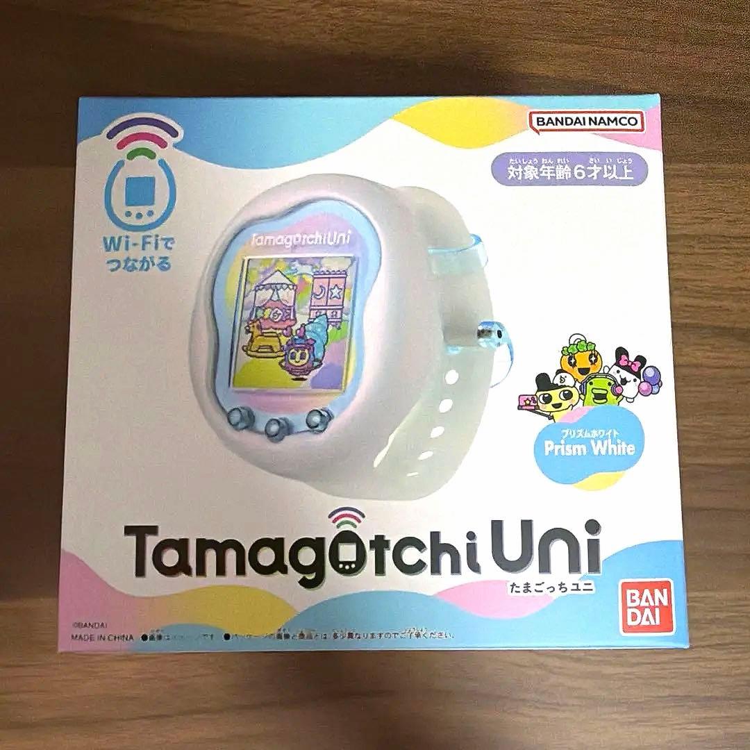 【新品・未開封】たまごっちユニ プリズムホワイト Tamagotchi Uni