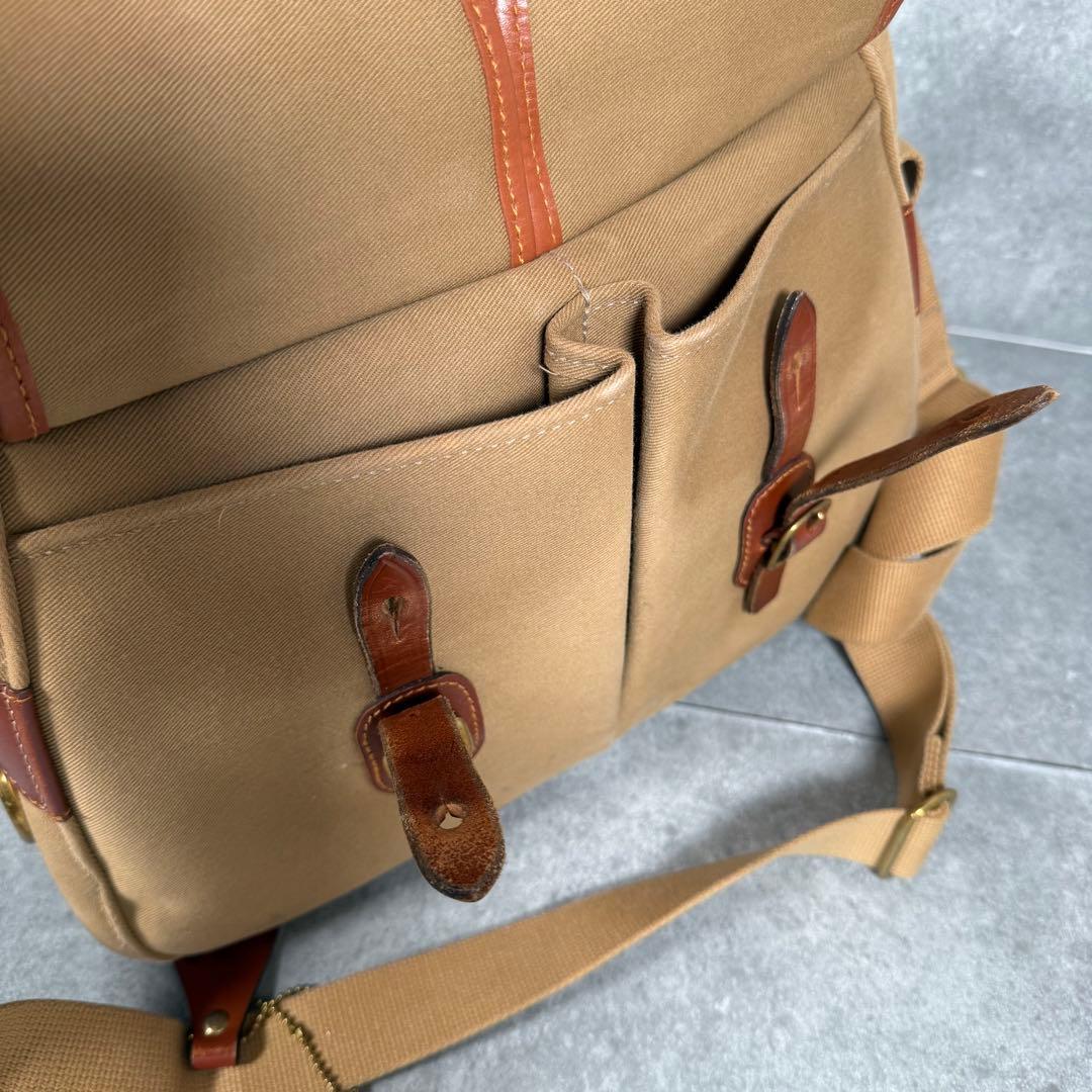 大人気 ブレディ アリエルトラウト メッセンジャーバッグ キャンバス ベージュ