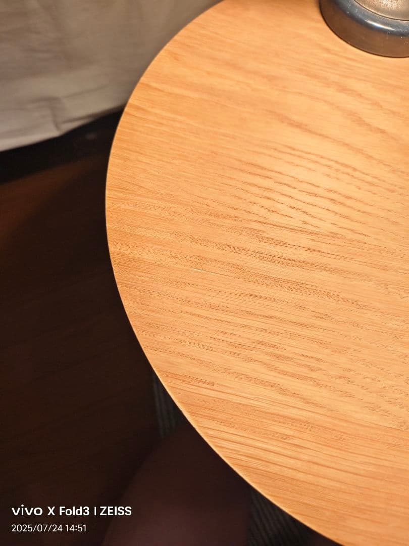 サイドテーブル　オーク　テーブル　北欧