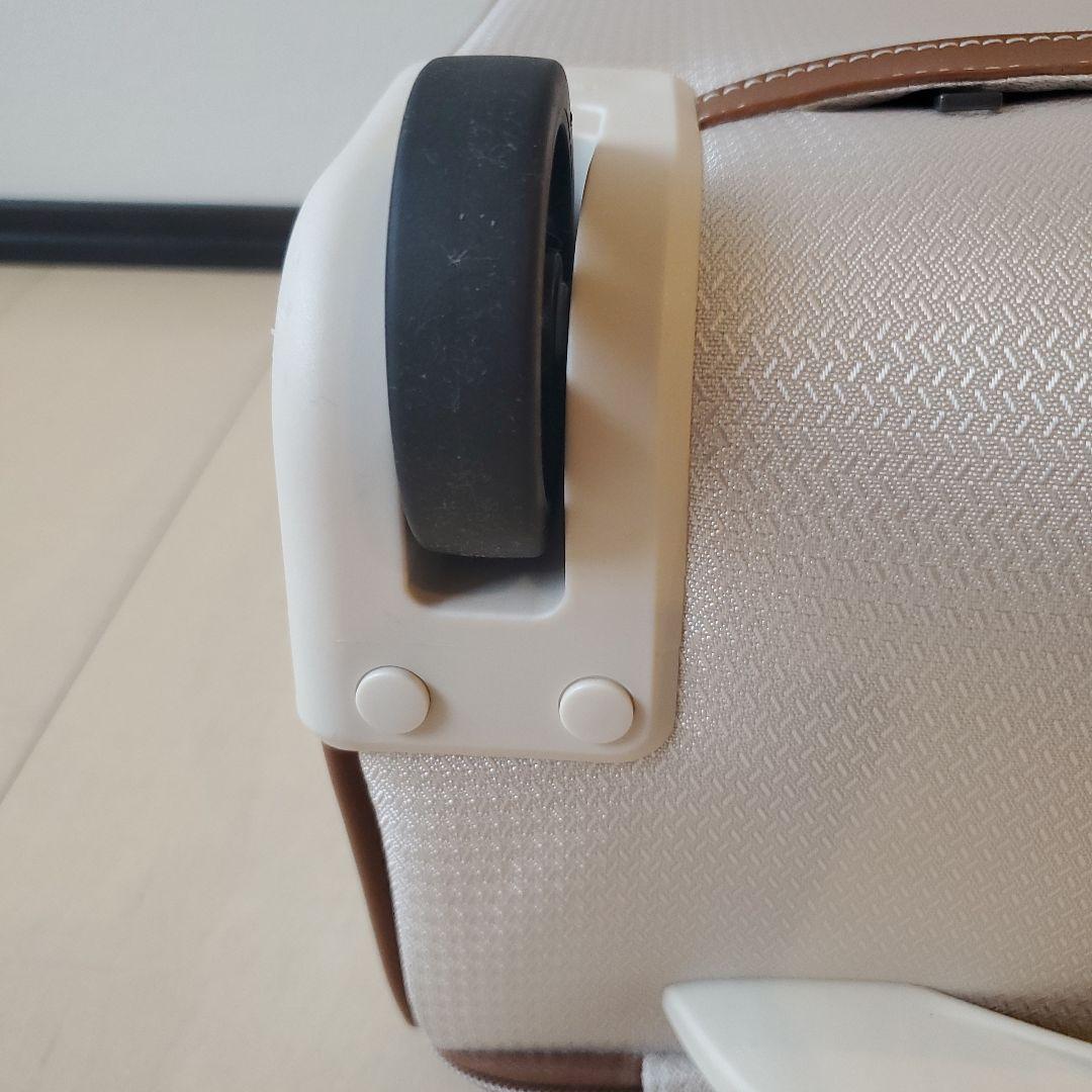 【未使用】DELSEY PARIS デルセー スーツケース オフホワイト