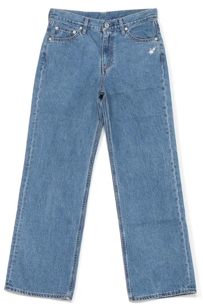 アベイシングエイプ クリスタルエイプヘッドフレアデニムパンツ サイズM 新品