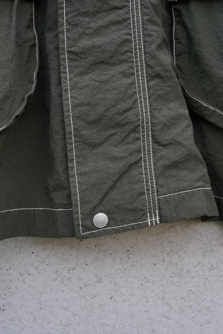 C.E（シーイー）OVERDYE GREEN NYLON JACKET　L