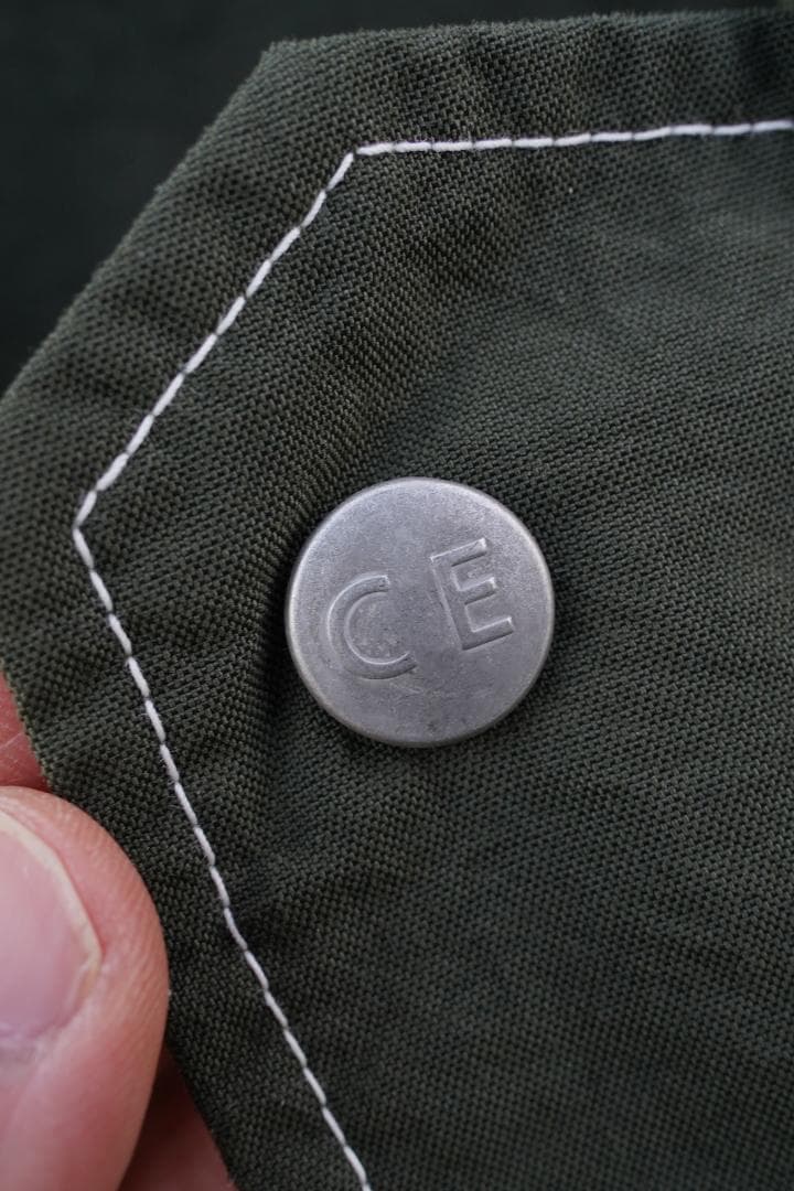 C.E（シーイー）OVERDYE GREEN NYLON JACKET　L
