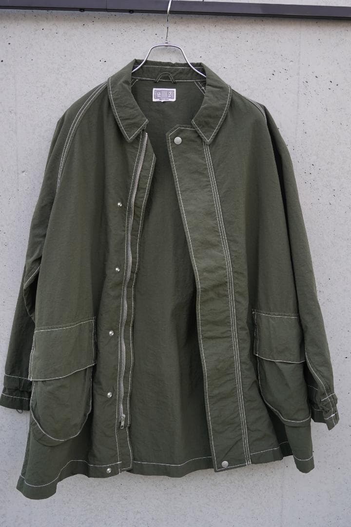 C.E（シーイー）OVERDYE GREEN NYLON JACKET　L