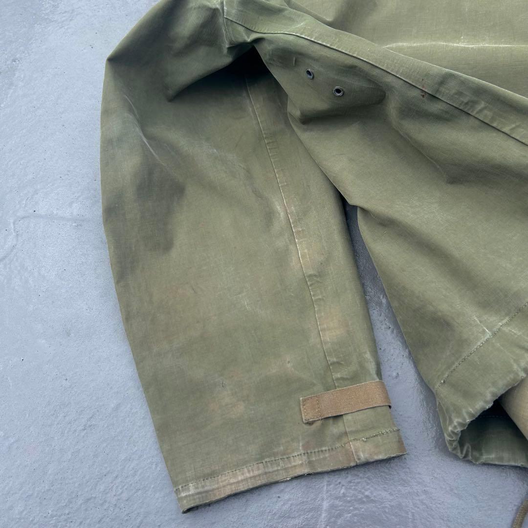 40s usnavy N-2デッキレインパーカー 軍物 古着 ヴィンテージ