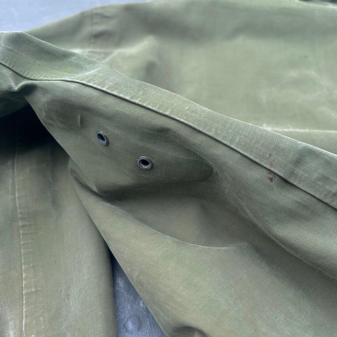 40s usnavy N-2デッキレインパーカー 軍物 古着 ヴィンテージ