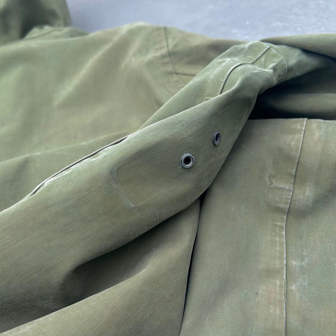 40s usnavy N-2デッキレインパーカー 軍物 古着 ヴィンテージ