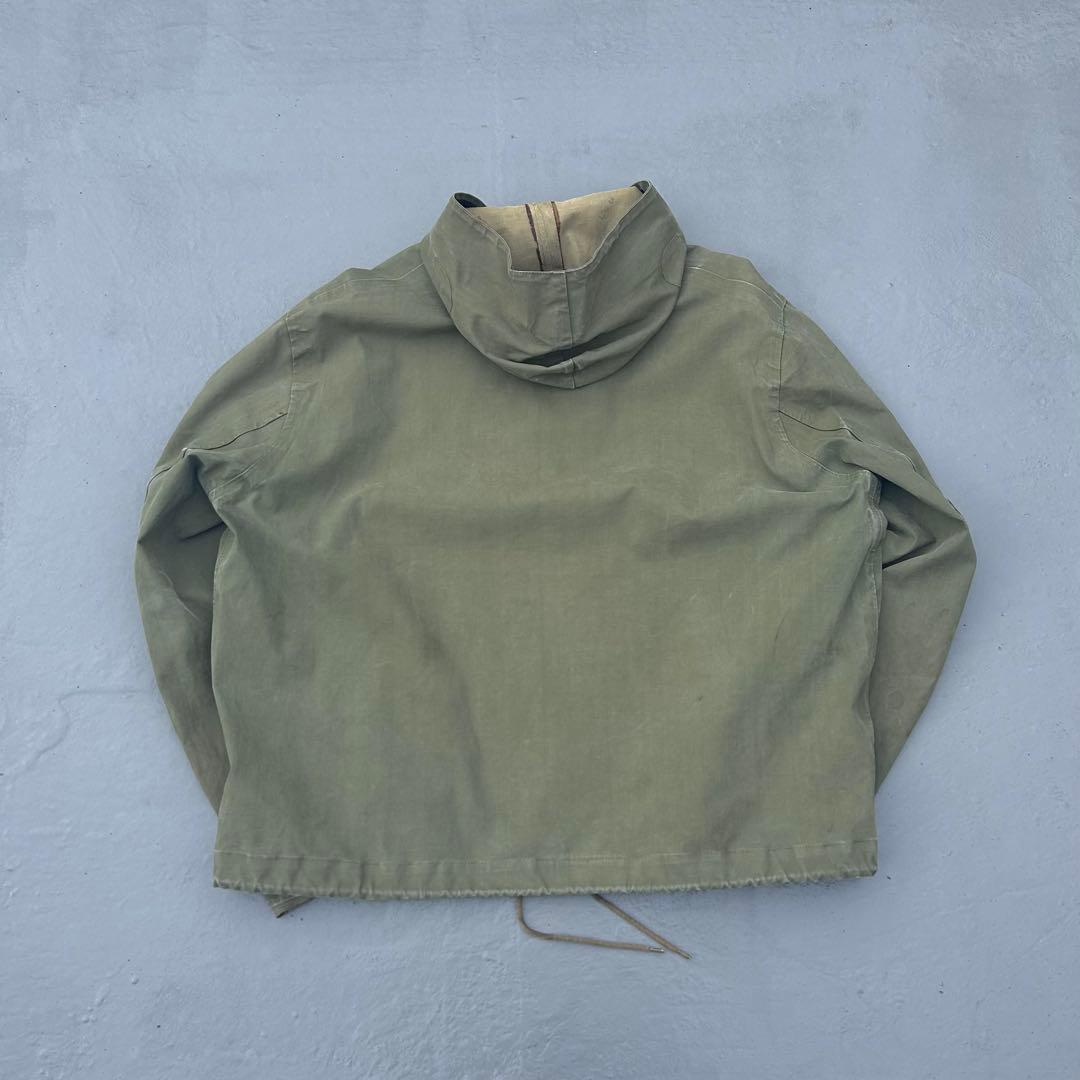 40s usnavy N-2デッキレインパーカー 軍物 古着 ヴィンテージ
