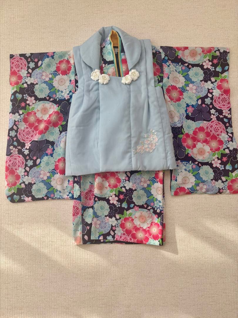 七五三用 3歳女の子着物3点セット　キャサリンコテージ　サイズ100
