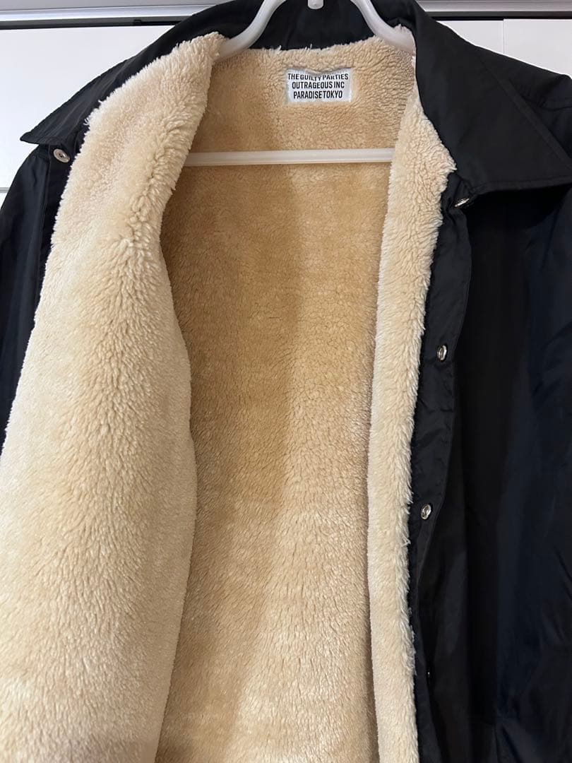 WACKOMARIA コーチジャケット ブラック M ワコマリア