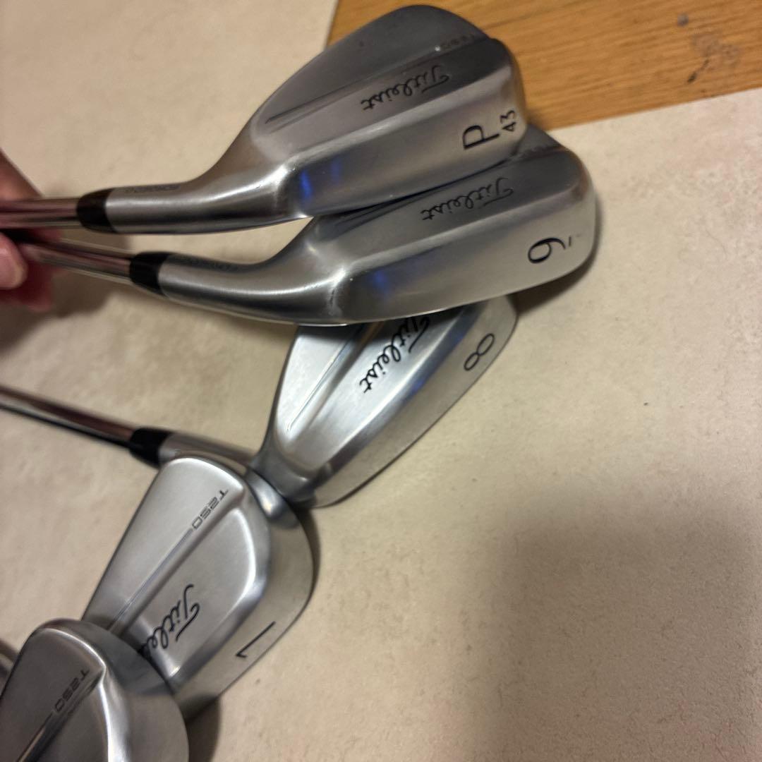 タイトリスト T250 ★ 5〜PW 6本セット　DG