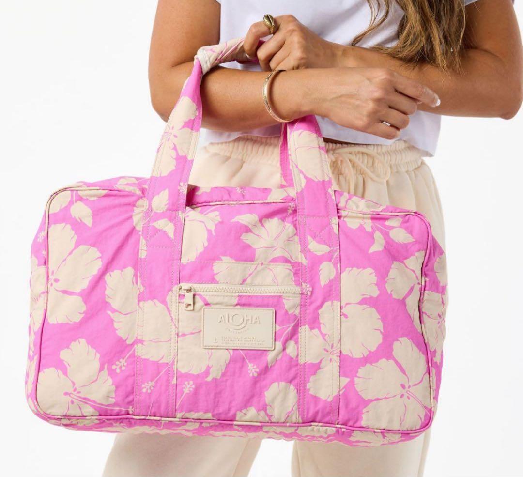 新品　アロハコレクション　ボストンバッグ　フライトバッグ Salina