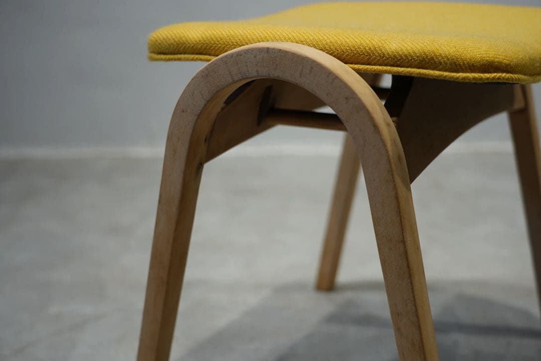 秋田木工　スタッキングスツール　Japan vintage ロータイプ　チェア