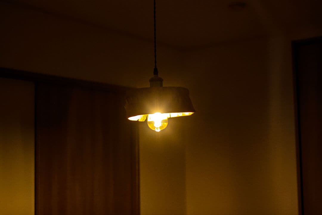 木製ペンダントライト 　オリーブウッド約26.5cm　ペンダントライト　天井照明