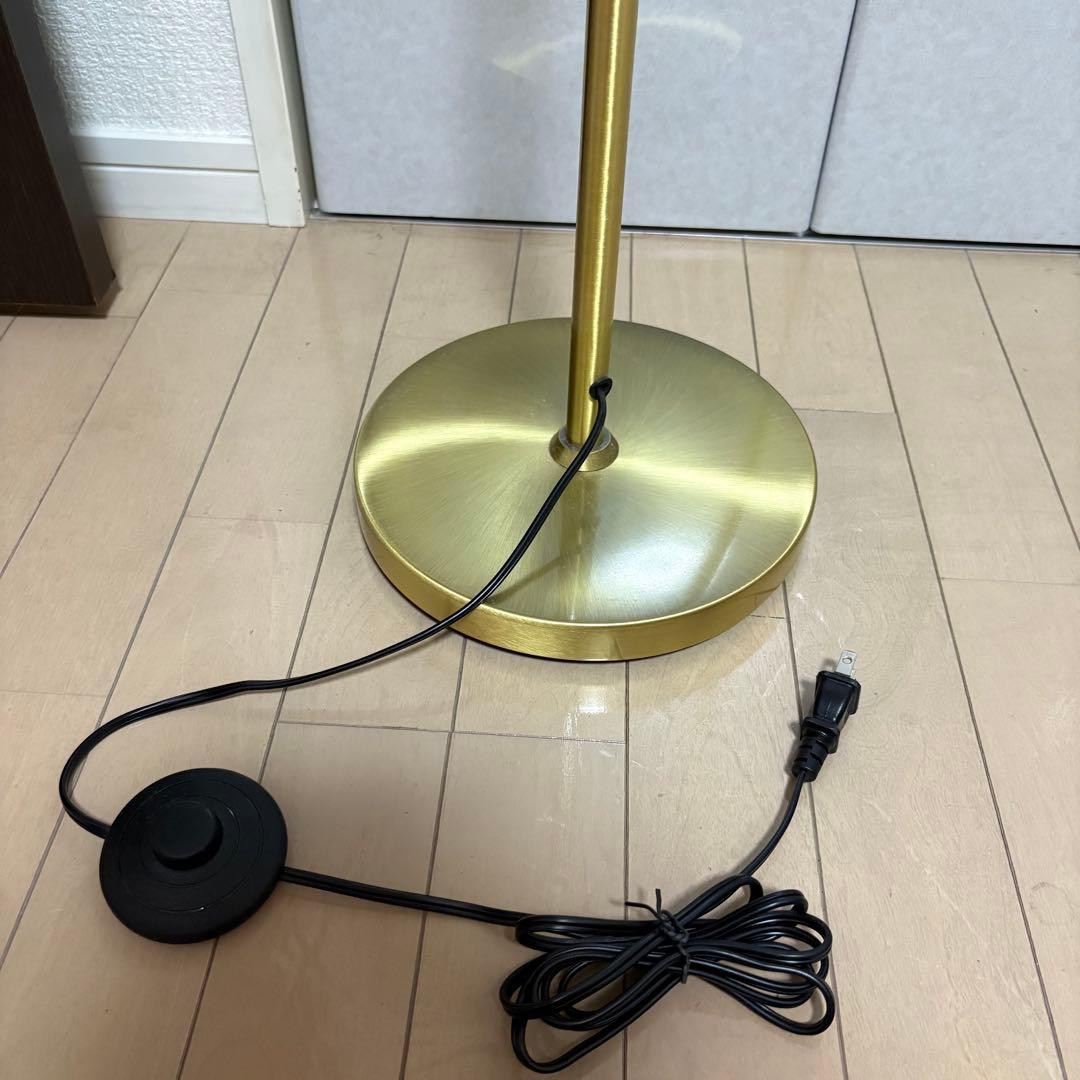 【新品同様】Francfrancフロアランプ