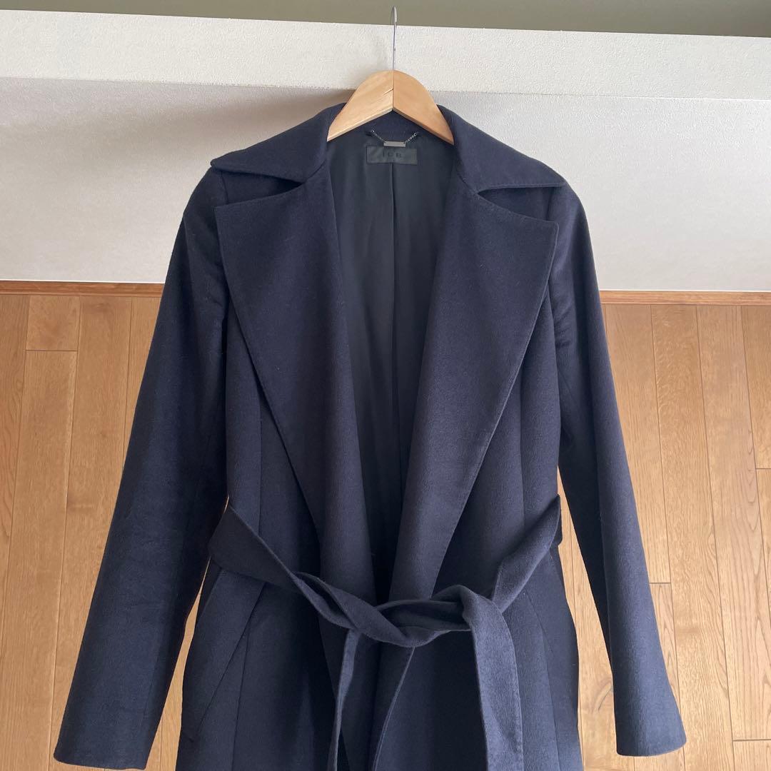 ICBアイシービー カシミア100% ロング　コート