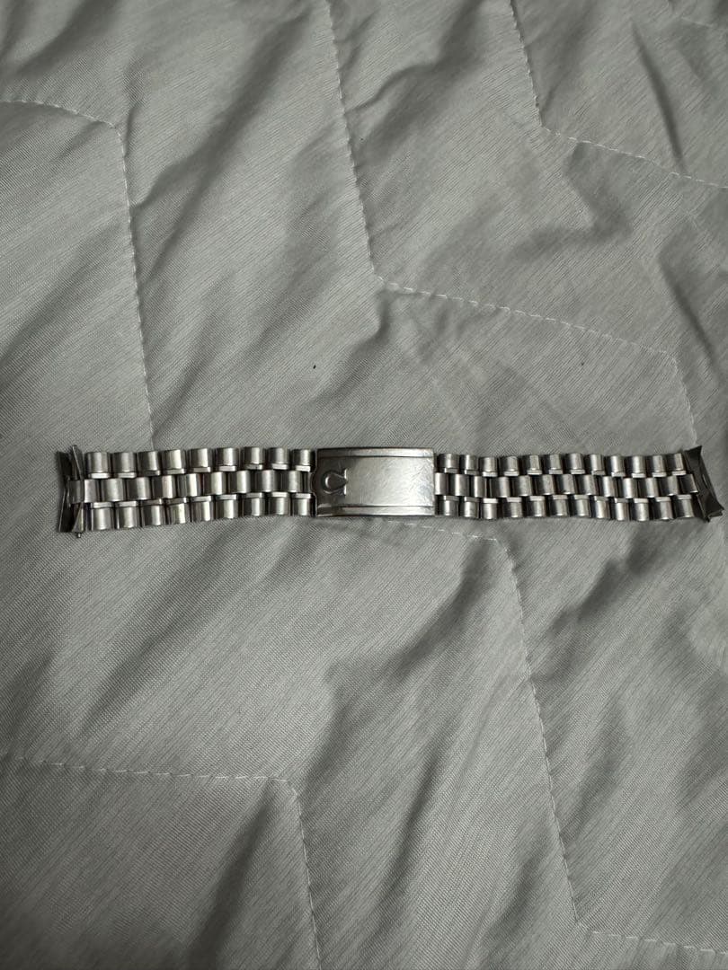 オメガ　純正　ステンレススチール メタルブレスレット 19mm