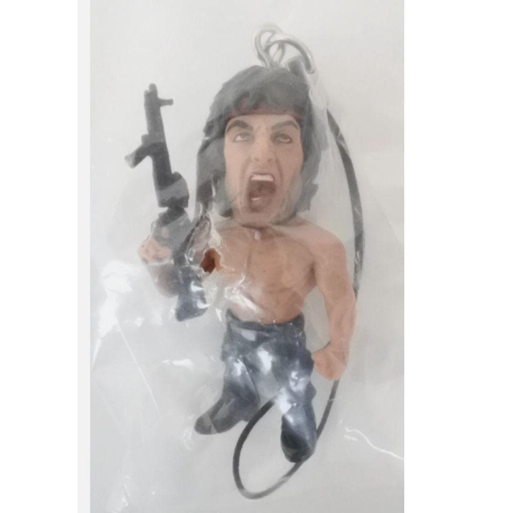 希少 ランボー フィギュアストラップ 6個セット シルヴェスター・スタローン