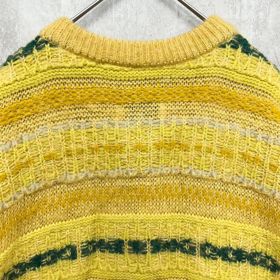 シュタイン シルク モヘアファー アイルニット カーディガン