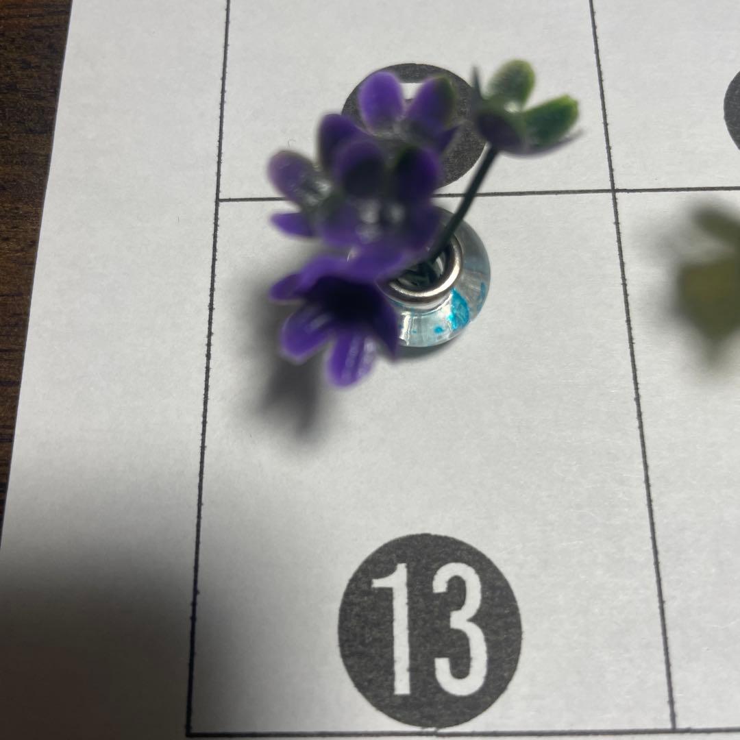 オーダーページミニチュア花のアレンジメント