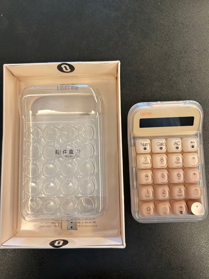 ロフリー　ローフリー　lofree テンキー　電卓　リキッドファンデーション