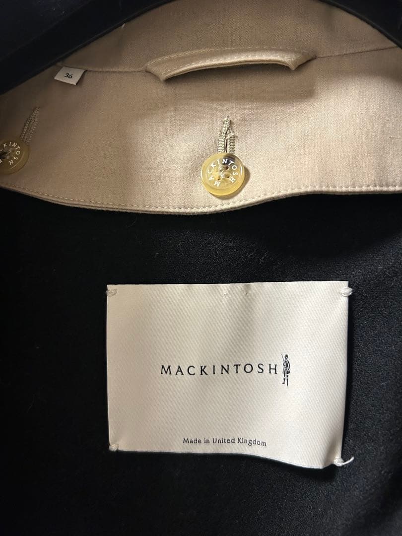 Mackintosh マッキントッシュ　ステンカラーコート　36