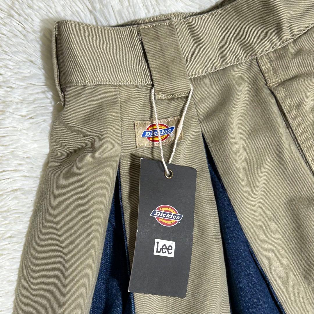新品タグ付　Lee Dickies コラボ サーキュラースカート　デニム