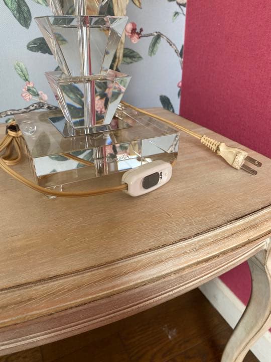 ルドファン　Le Dauphin  スタイルフランス　クリスタル　テーブルランプ