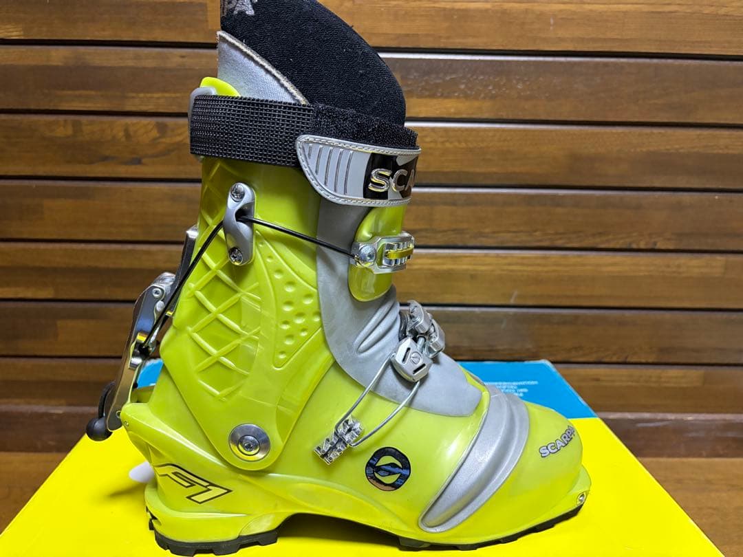 SCARPA F1 スキーブーツ 270サイズ イエロー