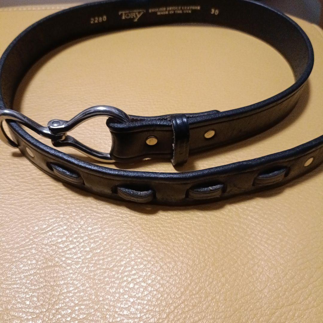 トリーレザー Nickel Hoof Pick Belt 30 ブラック