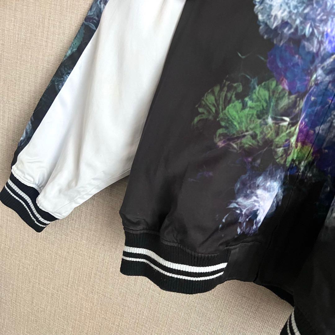 希少 20SS LAD MUSICIAN 花柄スカジャン パープル 46