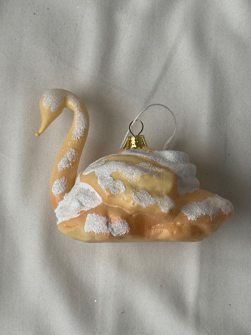 スワン　オーナメント　ガラス　ASTIER de VILLATE クリスマス