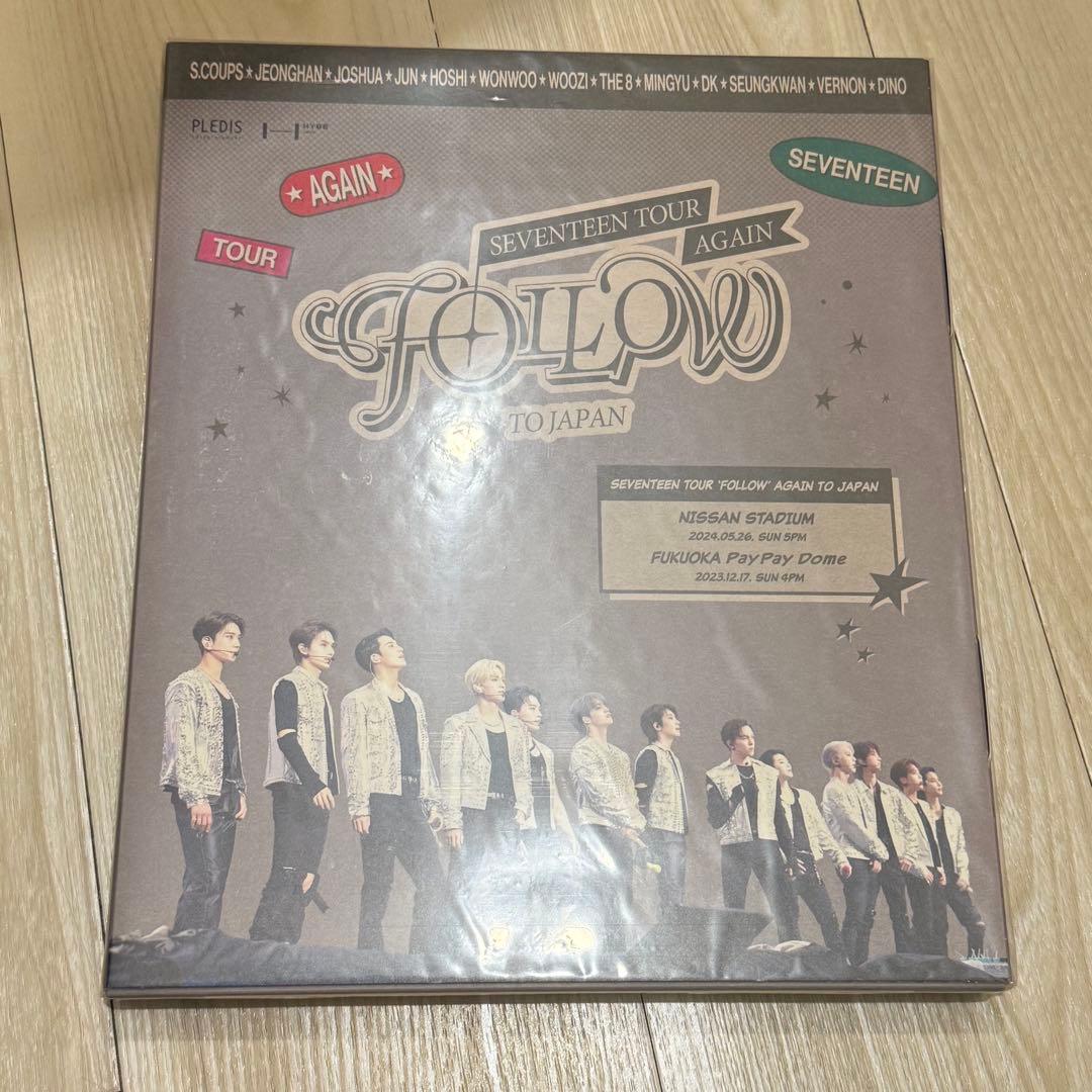 SEVENTEEN TOUR 'FOLLOW' AGAIN DVD 未開封