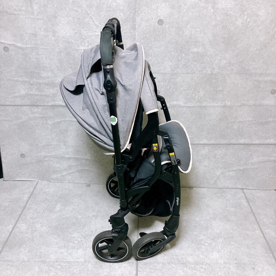 pigeon ランフィリノン グレー RB1LZ ベビーカー A型 両対面式