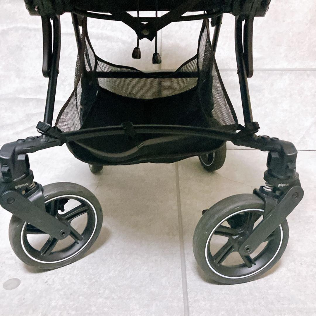 pigeon ランフィリノン グレー RB1LZ ベビーカー A型 両対面式