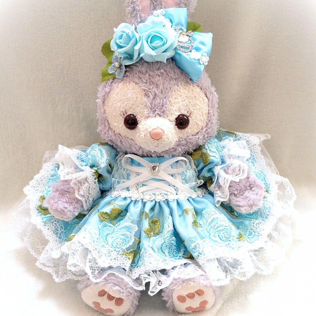 ステラルー　コスチューム　Sサイズ用　水色薔薇のコスチューム　779