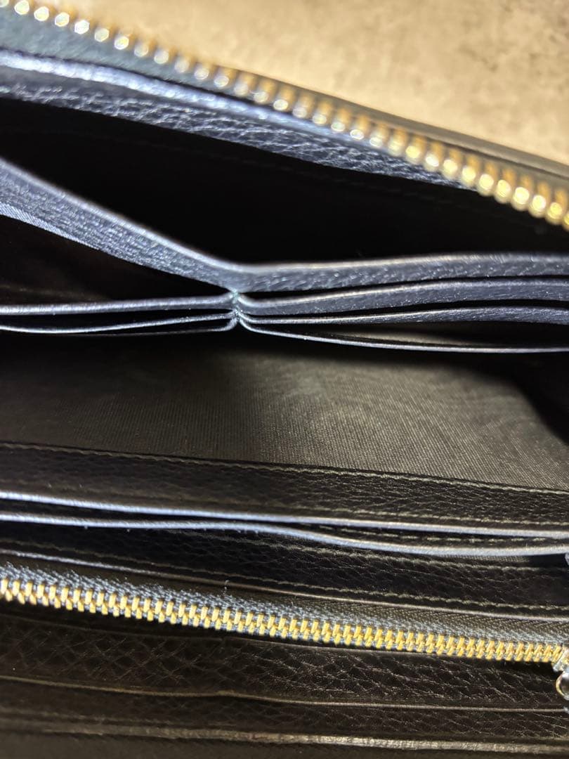 GUCCI グッチ ソーホー ラウンドファスナー長財布 308280・0416