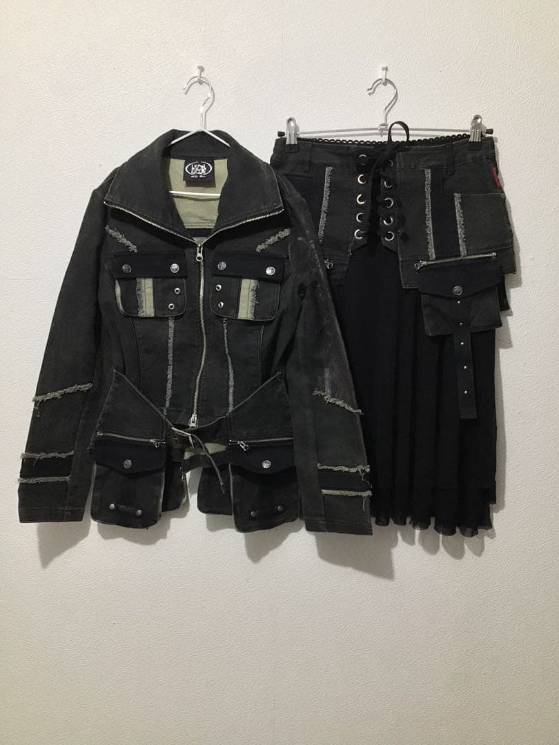 OZZON　セットアップ　スーツ　ジャケット＋スカート（パニエ付き　3点セット