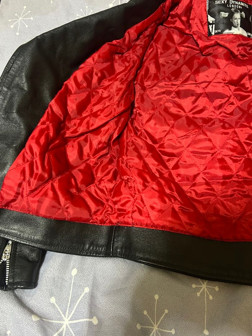 ダブル ライダース セクシーダイナマイトロンドン　革ジャン