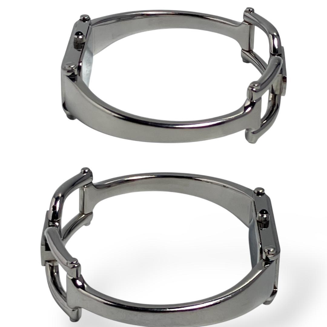 【新品電池/稼働】グッチ バングルウォッチ 腕時計 レディース クォーツ