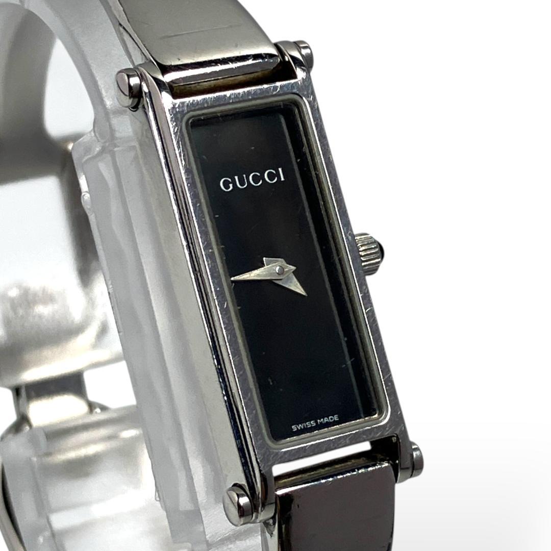 【新品電池/稼働】グッチ バングルウォッチ 腕時計 レディース クォーツ