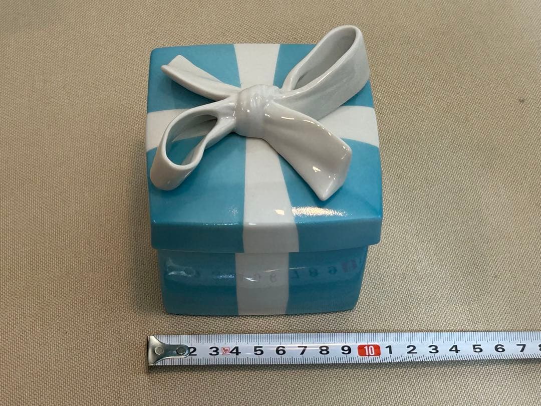 ティファニー　ブルーボックス　ラージサイズ　陶器製　TIFFANY&Co