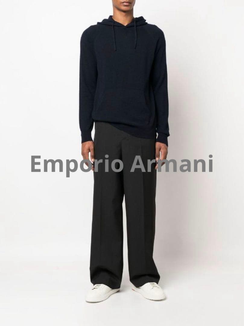 Emporio Armani エンポリオ アルマーニ カシミア ニット パーカー