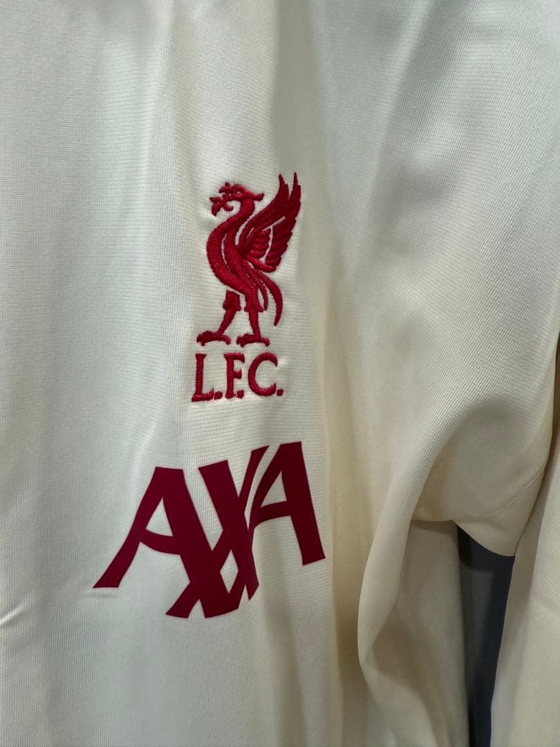 【新品】 リバプールFC トラックスーツ オフホワイト24/25 S