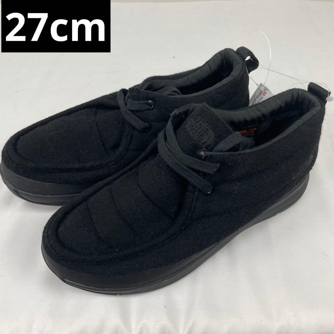 新品 27cm ノース フェイス/ヌプシ ウォータプルーフ モカシン ウール